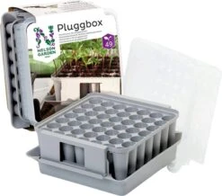 Mini-Gewächshaus "Plug Propagation" Grau -Garten Flaire Verkaufsgeschäft nelson garden mini gewaechshaus plug propagation grau 1 k 1324867 de