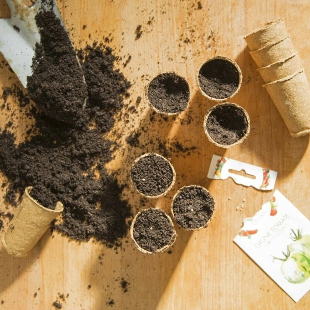Abbaubare Anzuchttöpfe Rund, 60 Stück 9 Abbaubare Anzuchttöpfe Rund, 60 Stück – Bild 7