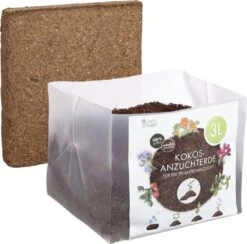 Kokoserde Quellblock 3 L -Garten Flaire Verkaufsgeschäft own grown kokoserde quellblock 3 l 1 st 1663069 de
