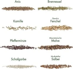 Teekräuter-Samen 8er Set -Garten Flaire Verkaufsgeschäft own grown teekraeuter samen 8er set 1325101 de