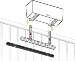 LECHUZA Pflanzgefäß BALCONERA Stone 80, Quarzweiß -Garten Flaire Verkaufsgeschäft pflanzgefaess balconera stone 80 673920 de