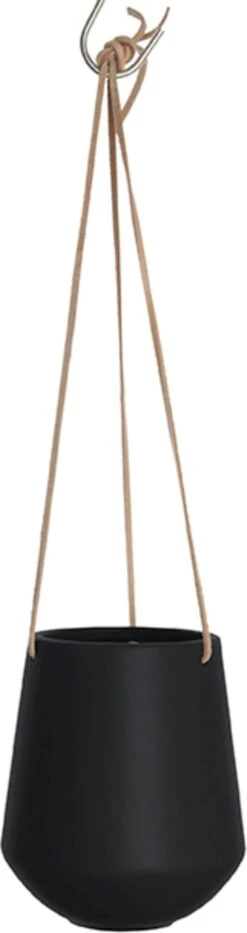 PRESENT TIME Hängetopf "Skittle" Medium, Matt Schwarz -Garten Flaire Verkaufsgeschäft present time haengetopf skittle medium mat crna 1675594 de