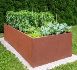 Hochbeet Edelrost "Optimus", 200 X 100 Cm -Garten Flaire Verkaufsgeschäft prima terra hochbeet edelrost optimus 1668051 de