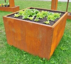 Hochbeet Edelrost "Optimus", 200 X 100 Cm -Garten Flaire Verkaufsgeschäft prima terra hochbeet edelrost optimus 1668055 de