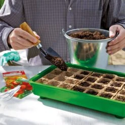 144 Anzuchttöpfe 5 Cm - 12 Strips à 12 Töpfe -Garten Flaire Verkaufsgeschäft romberg 144 anzuchttoepfe 5 cm 12 strips a 12 toepfe 1501713 de