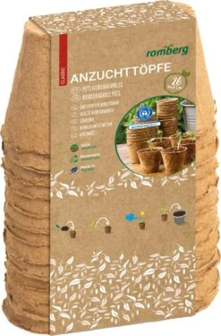 26 Anzuchttöpfe 6 Cm Rund -Garten Flaire Verkaufsgeschäft romberg 26 anzuchttoepfe 6 cm rund 1 paket 1506085 de