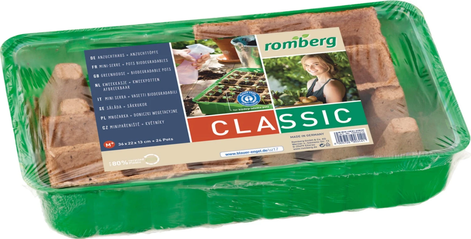 Anzuchthaus M PLUS POTS Inkl. 24 Anzuchttöpfe Im Strip 5 Anzuchthaus M PLUS POTS Inkl. 24 Anzuchttöpfe Im Strip - Image 3