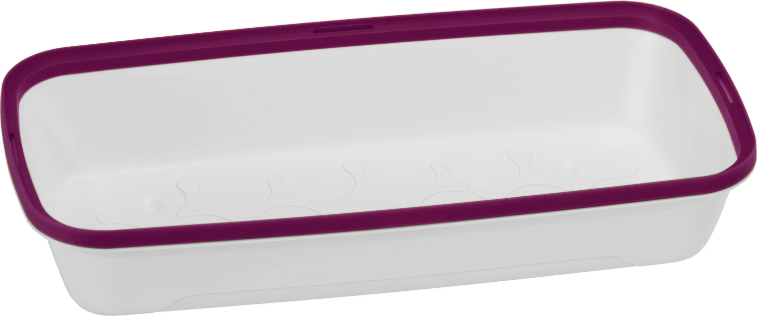 Anzuchtschale M BOQUBE Weiß-Pflaume 4 Anzuchtschale M BOQUBE Weiß-Pflaume - Image 2