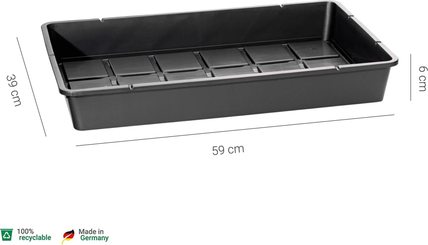 Anzuchtschale XXL Mit Rinnensystem 4 Anzuchtschale XXL Mit Rinnensystem - Image 2