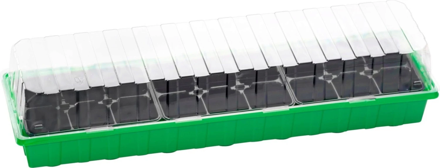 Classic Anzuchthaus L PLUS Mit Kunststofftöpfe 3 Classic Anzuchthaus L PLUS Mit Kunststofftöpfe