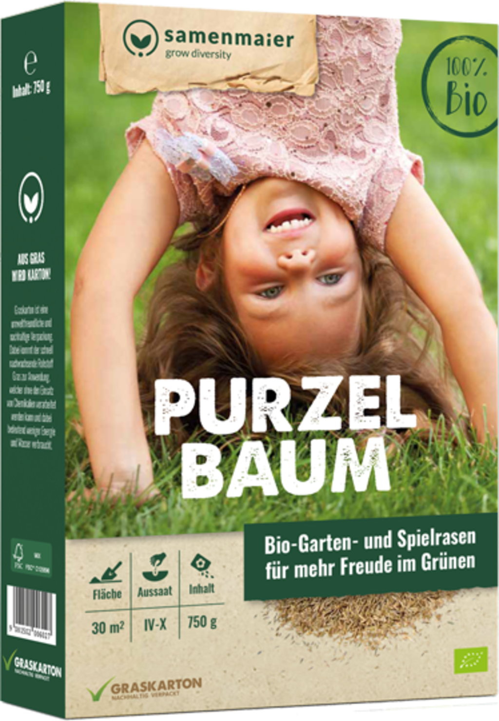 Bio Gartenrasen Purzelbaum 3 Bio Gartenrasen Purzelbaum