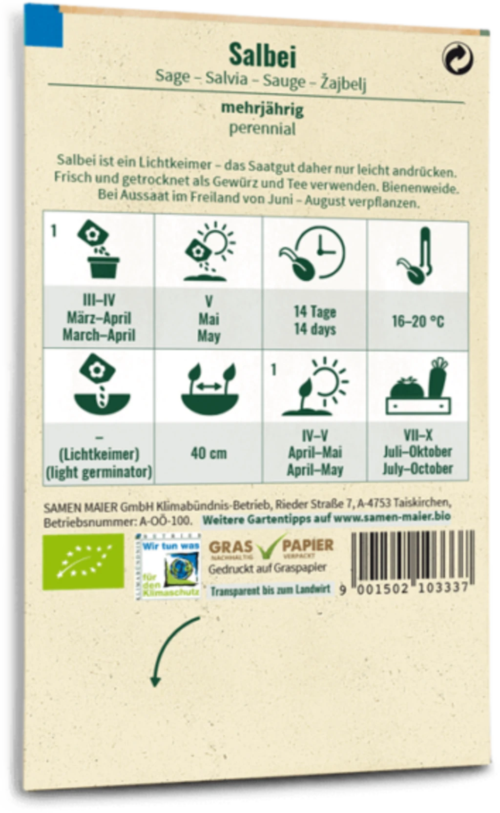 Bio Salbei 3 Bio Salbei