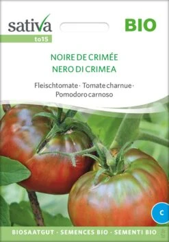 Bio Fleischtomate "Noire De Crimée" -Garten Flaire Verkaufsgeschäft sativa bio fleischtomate noire de crimee 1 paket 1674968 de