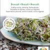 Bio Keimsprossen "Broccoli" -Garten Flaire Verkaufsgeschäft sativa bio keimsprossen broccoli 1683192 de