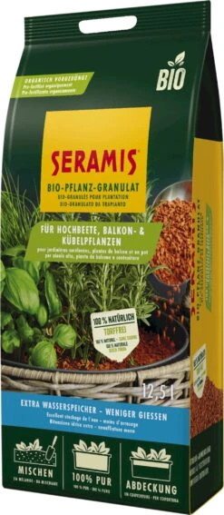 Bio-Pflanz-Granulat Für Hochbeete, Balkon- & Kübelpflanzen, 12,50 L