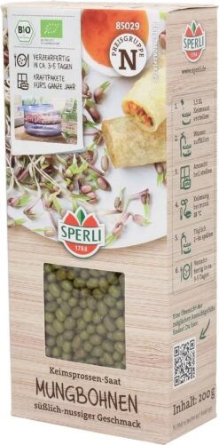 Bio Keimsprossen-Saat Mungbohnen -Garten Flaire Verkaufsgeschäft sperli bio keimsprossen saat mungbohnen 1 paket 1663624 de