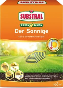 Rasensamen Der Sonnige, 100 M² (2,25 Kg)