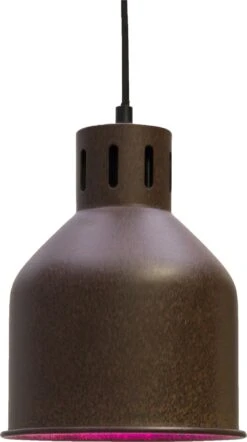 E27 Lampenschirm SAGA - Plug & Play, Rostfarben -Garten Flaire Verkaufsgeschäft venso e27 lampenschirm saga plug play rostfarben 883868 de