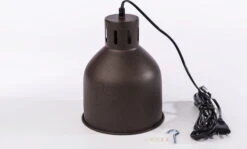 E27 Lampenschirm SAGA - Plug & Play, Rostfarben -Garten Flaire Verkaufsgeschäft venso e27 lampenschirm saga plug play rostfarben 883915 de