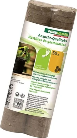 Windhager Anzucht-Quelltabs, 50 Stück -Garten Flaire Verkaufsgeschäft windhager anzucht quelltabs 50 st 1667494 de