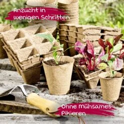 Windhager Anzucht-Töpfe 6 Cm Rund, 24 Stück -Garten Flaire Verkaufsgeschäft windhager anzucht toepfe 6cm rund 24 k 1147629 de
