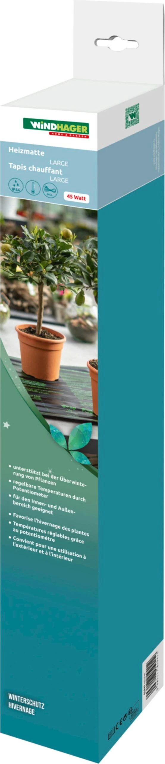 Windhager Heizmatte 51 X 53 Cm, 45 Watt 3 Windhager Heizmatte 51 X 53 Cm, 45 Watt
